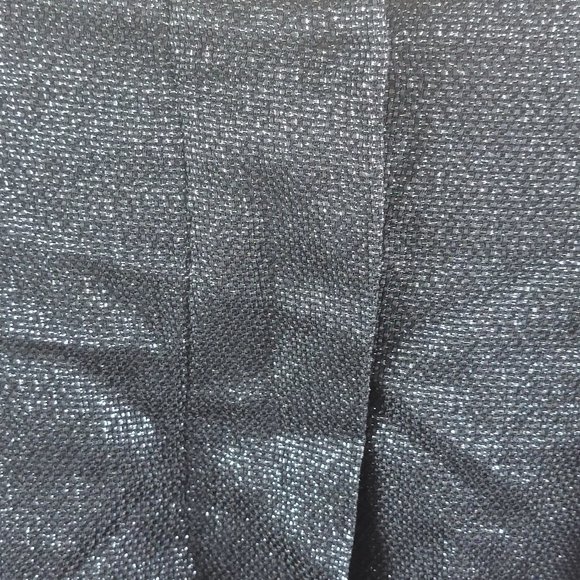 VINCE Black Silver Metallic Skirt - Picture 5 of 10